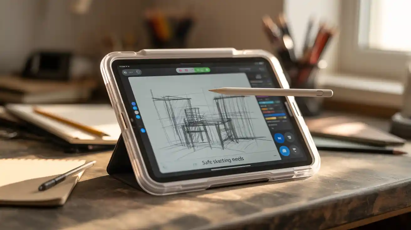 Anti-Bend iPad 11th Gen Case for Safe Sketching Needs